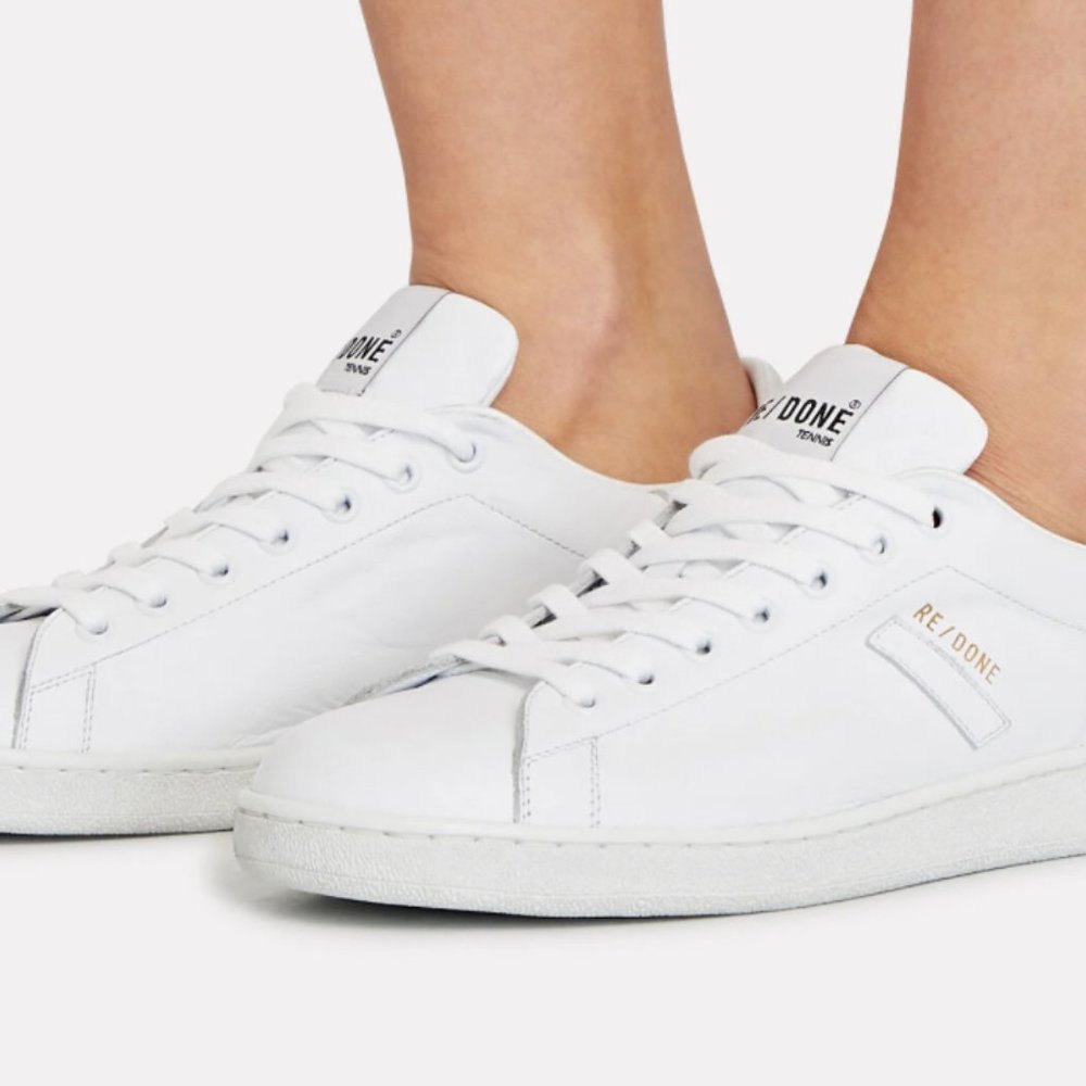 RE/DONE sneakers in white, NEW IN BOX, size 38